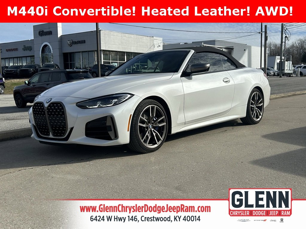 Used 2024 BMW 440i xDrive Convertible w/ Premium Package image 1