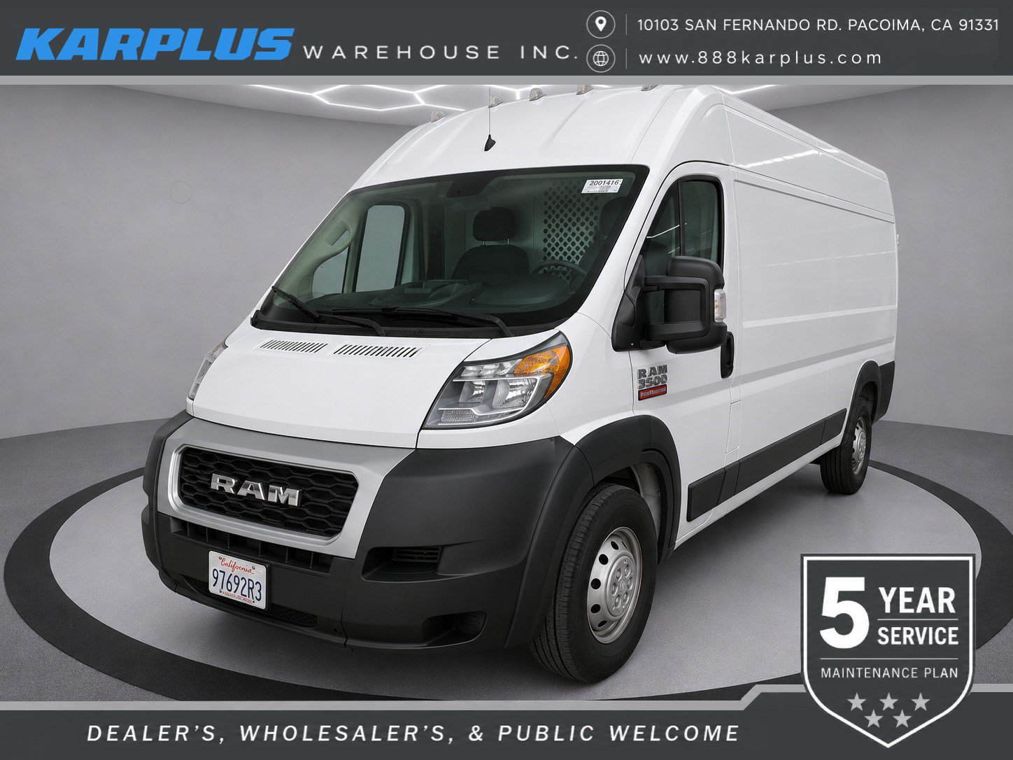 Used 2023 RAM ProMaster 3500 FWD image 1