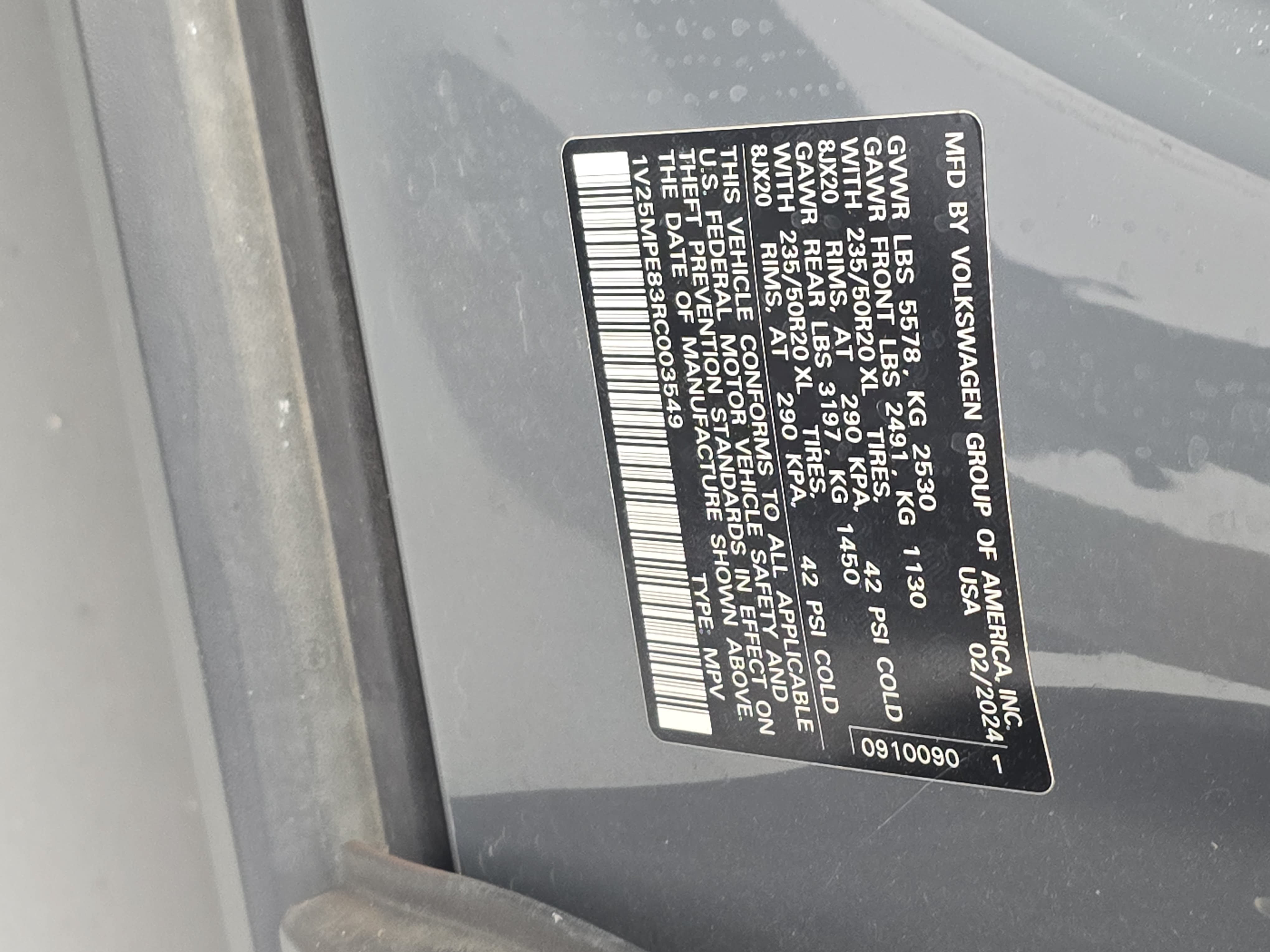 Certified 2024 Volkswagen ID.4 S RWD image 37