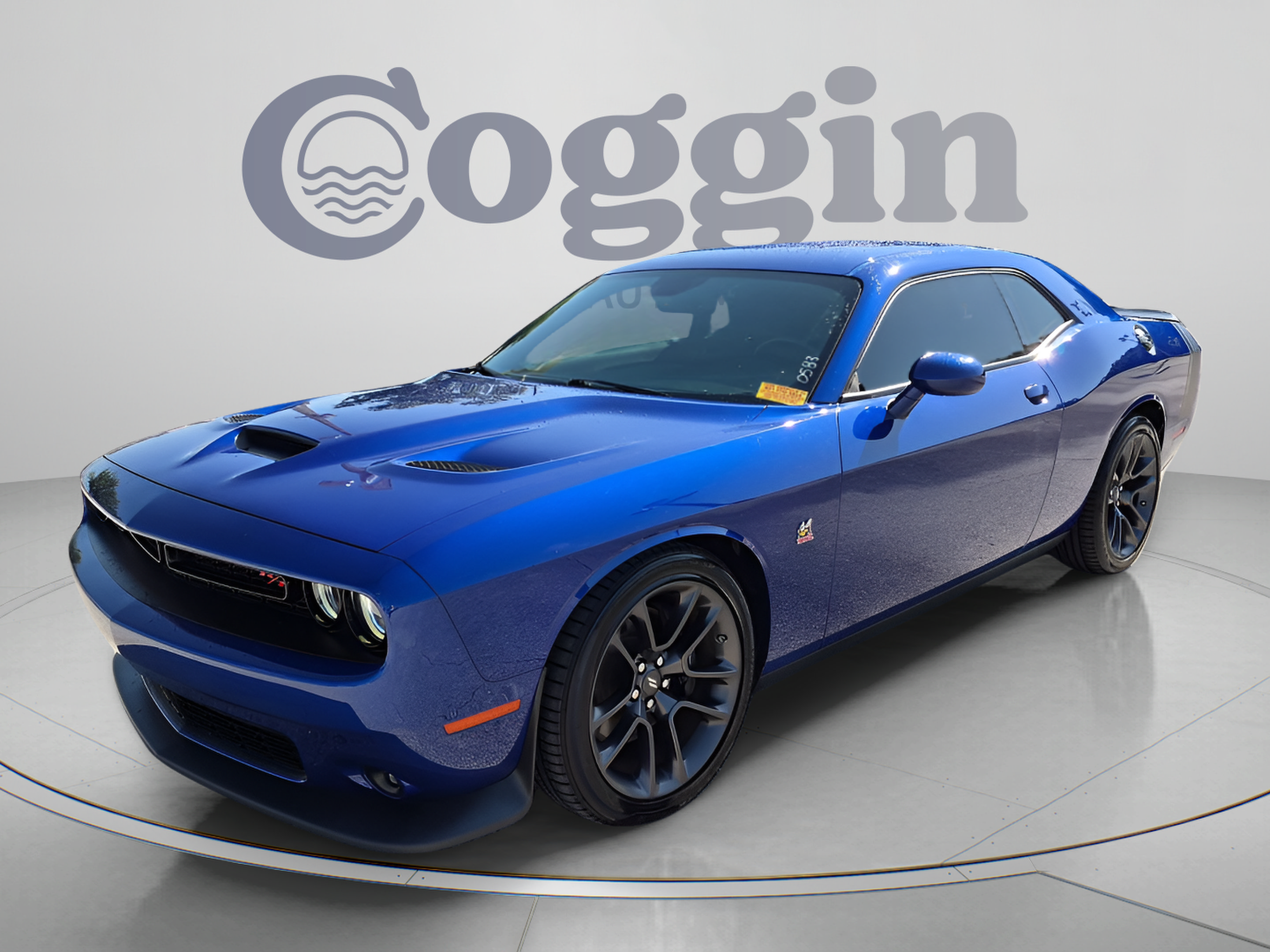 Used 2021 Dodge Challenger R/T Scat Pack w/ Scat Pack Stripe RWD image 1