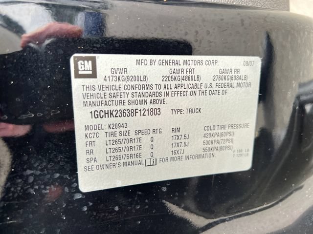 Used 2008 Chevrolet Silverado 2500 LTZ w/ Safety Package AWD/4WD image 17