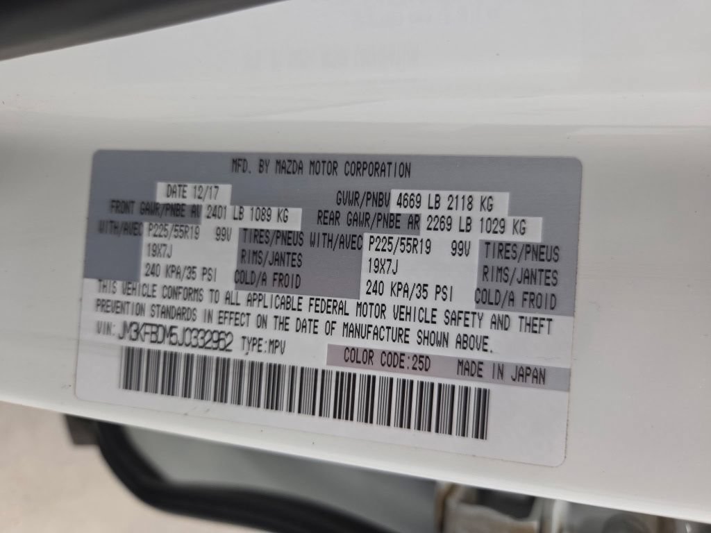 Used 2018 MAZDA CX-5 Grand Touring w/ Premium Package AWD/4WD image 59