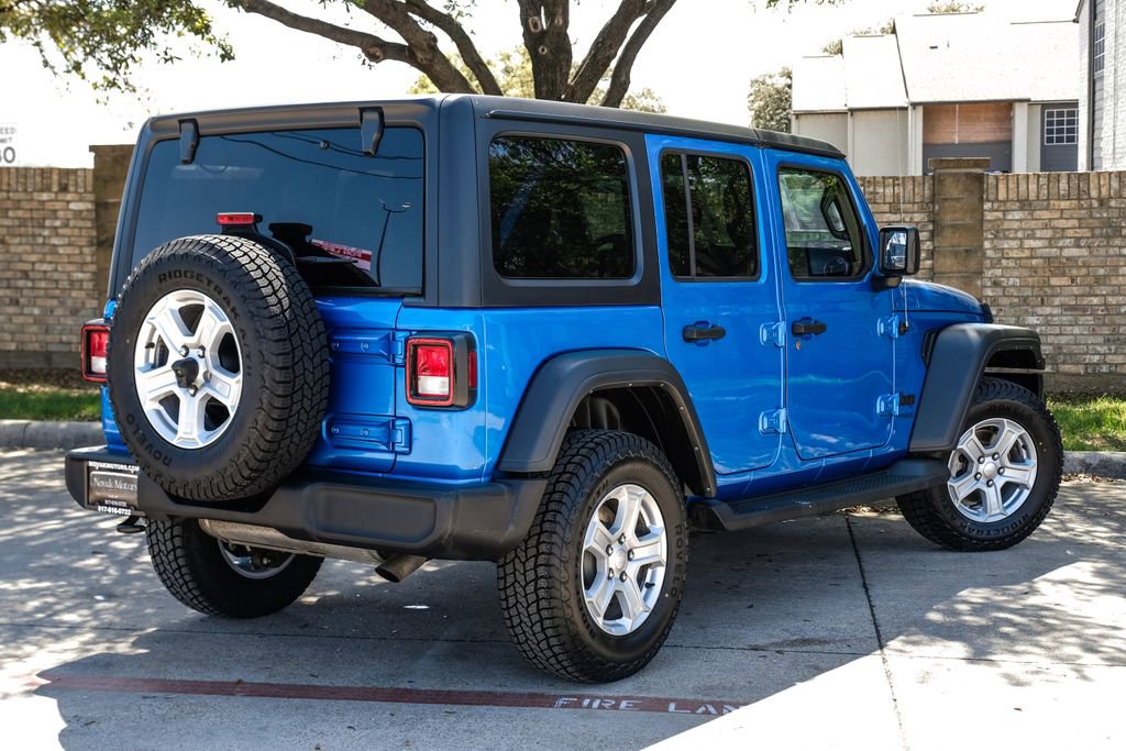 Used 2022 Jeep Wrangler Unlimited Sport image 15