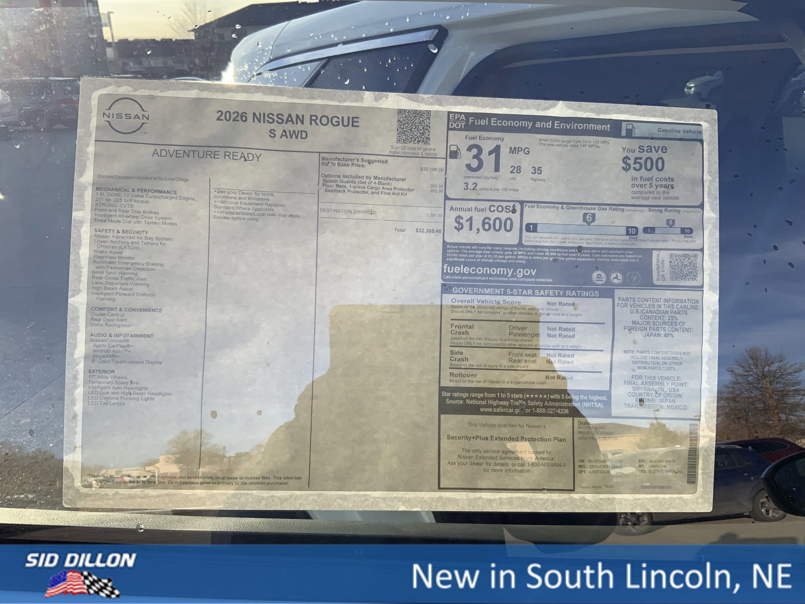 New 2026 Nissan Rogue S image 13