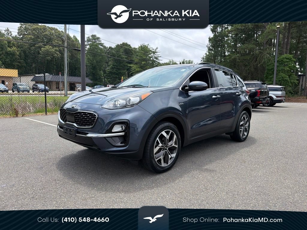 Certified 2022 Kia Sportage EX w/ EX Technology Package AWD/4WD image 1