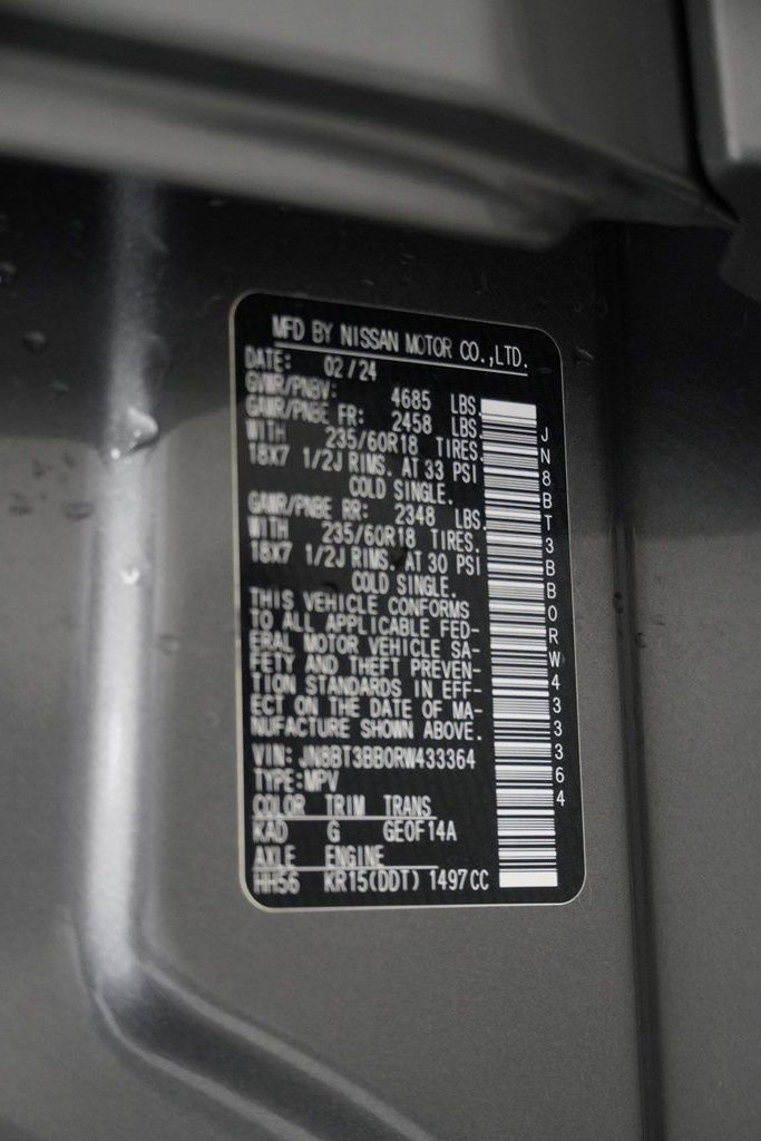 Used 2024 Nissan Rogue SV w/ SV Premium Package image 54