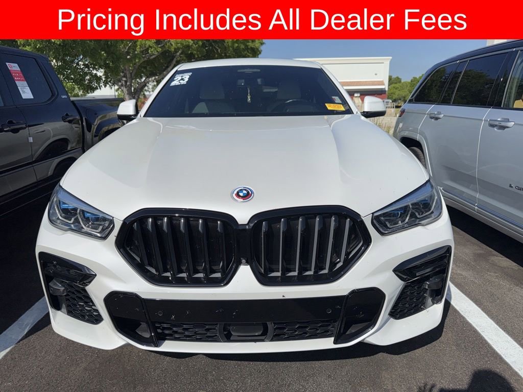 Used 2023 BMW X6 M50i w/ Executive Package AWD/4WD image 2