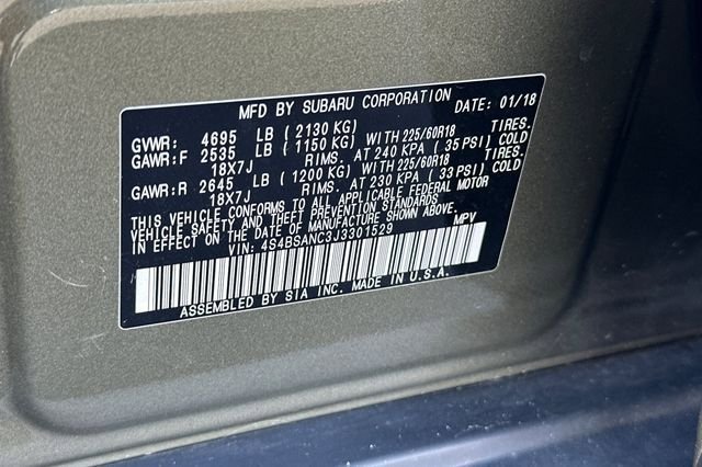 Used 2018 Subaru Outback 2.5i Limited AWD/4WD image 34