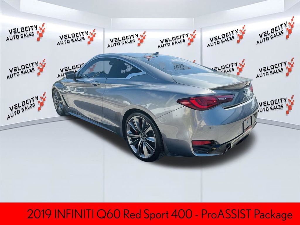 Used 2019 INFINITI Q60 Red Sport 400 w/ Proactive Package RWD image 5