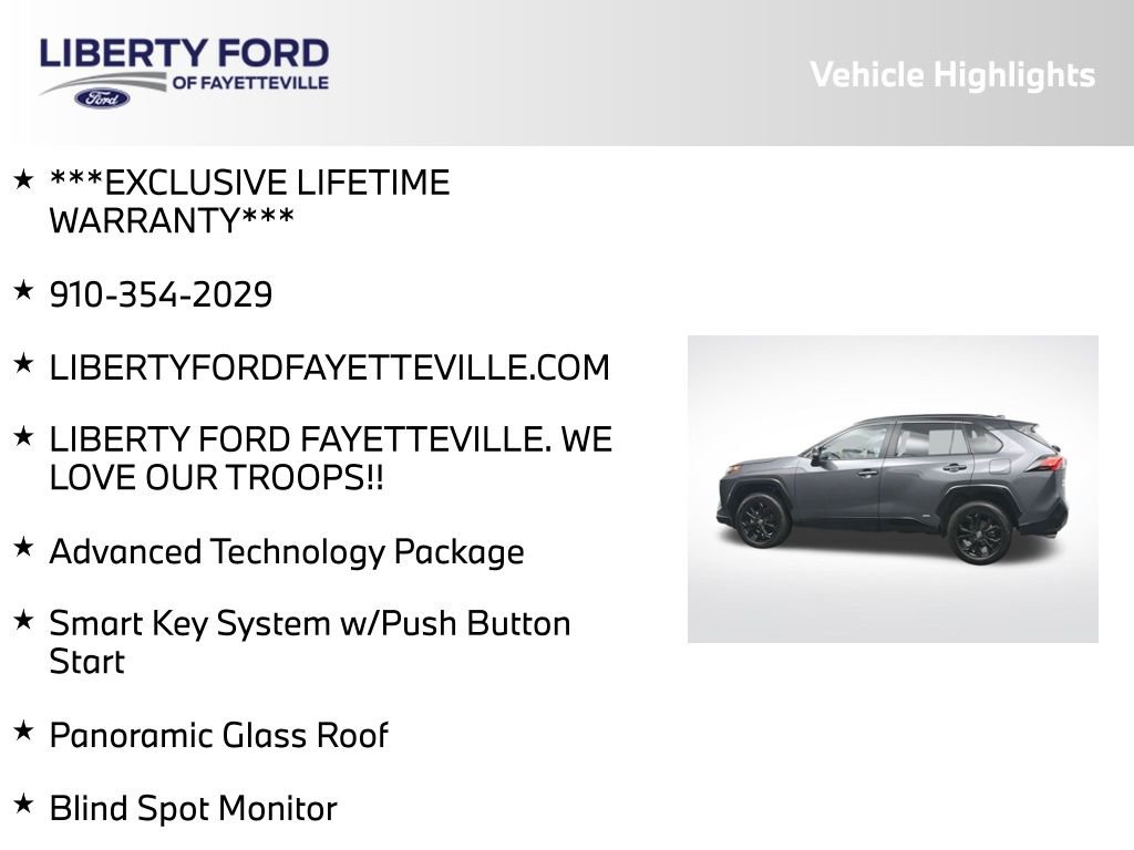 Used 2024 Toyota RAV4 XSE w/ Advanced Technology Package image 5