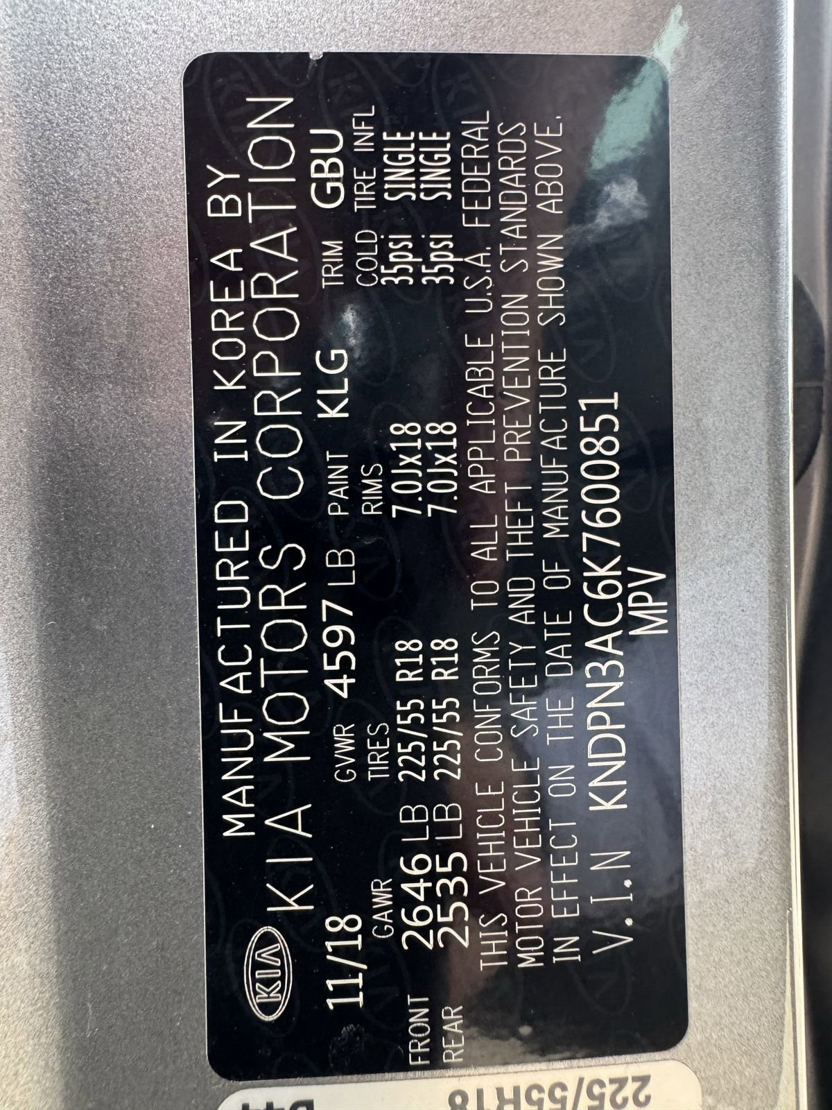 Used 2019 Kia Sportage EX FWD image 30