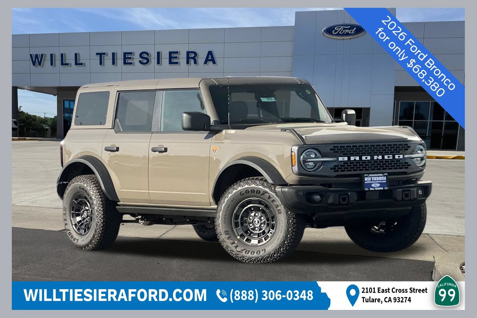 New 2026 Ford Bronco Badlands