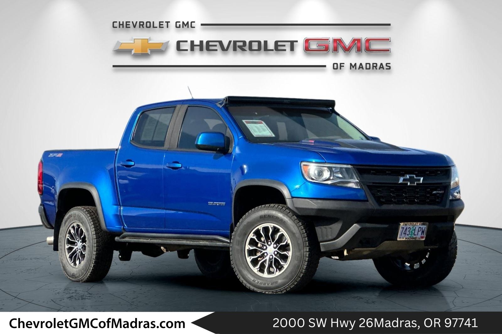 Used 2019 Chevrolet Colorado ZR2