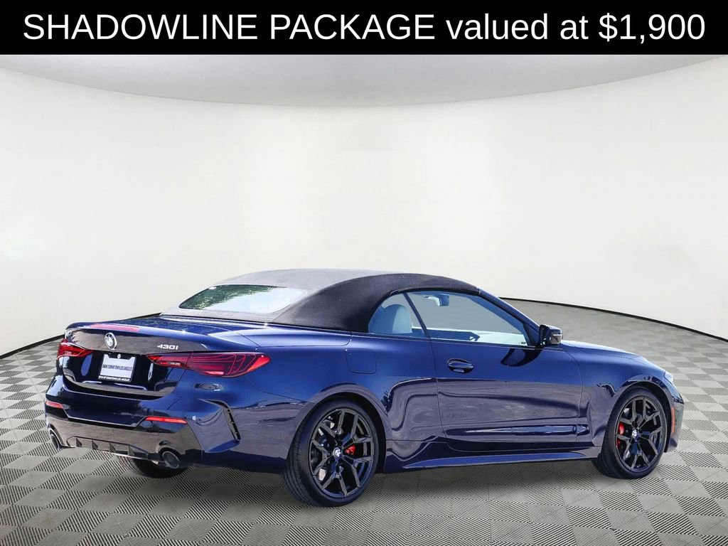 Used 2026 BMW 430i Convertible w/ M Sport Package RWD image 4