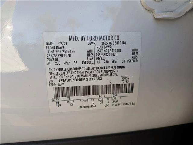 Used 2021 Ford Explorer XLT w/ Equipment Group 202A image 24