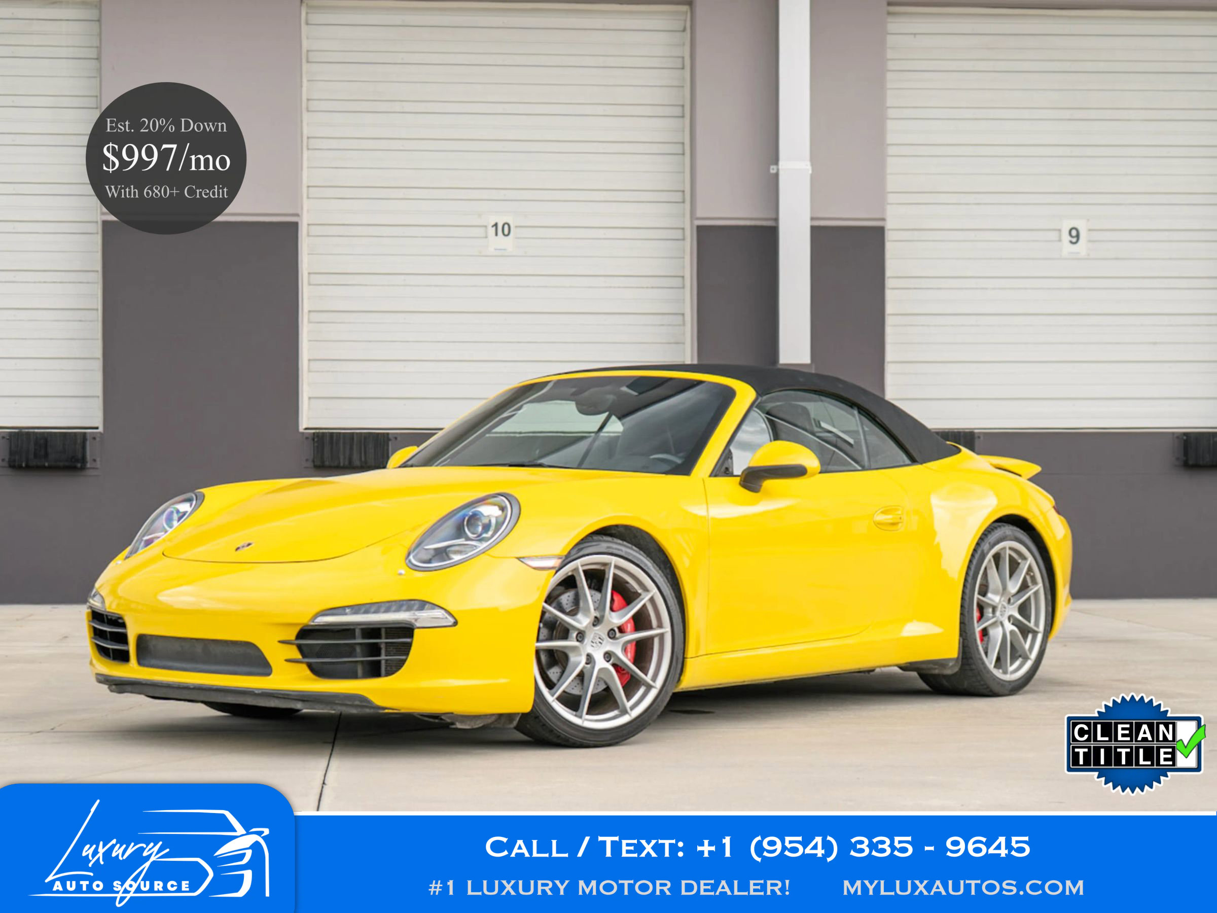 Used 2015 Porsche 911 Carrera S image 1