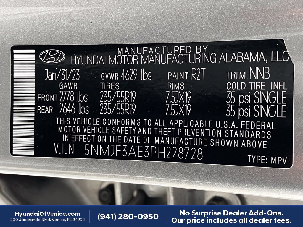 Used 2023 Hyundai Tucson SEL w/ Convenience Package FWD image 23