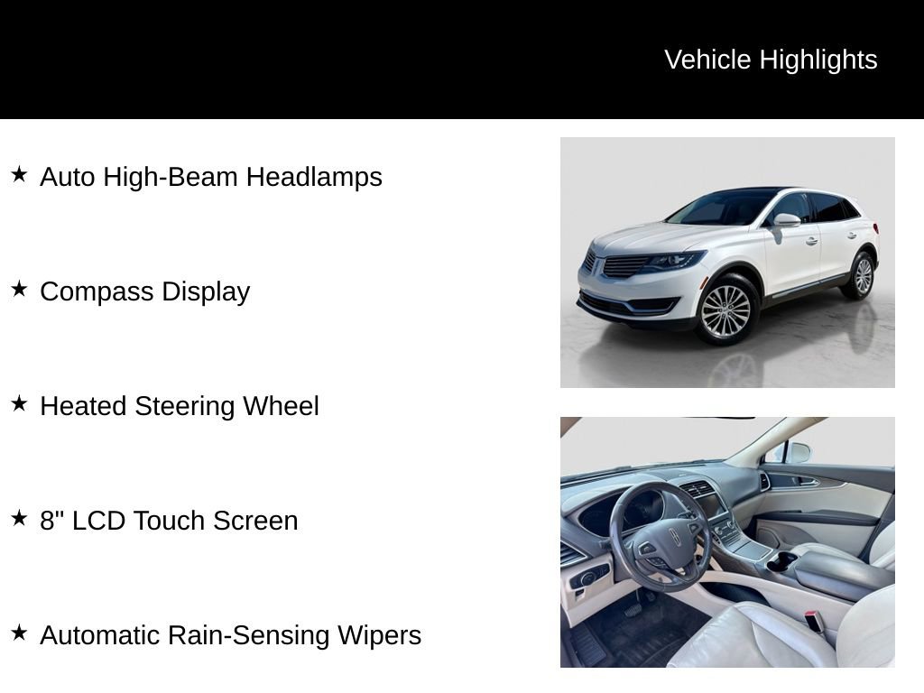 Used 2016 Lincoln MKX Select w/ Climate Package image 16