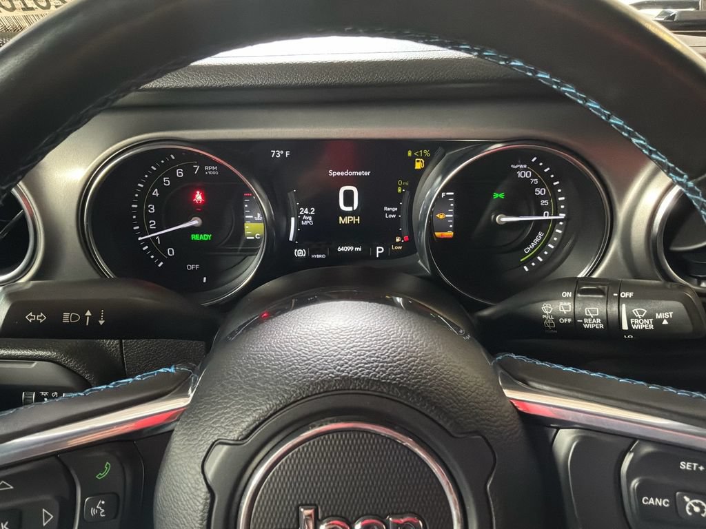 Certified 2021 Jeep Wrangler Unlimited Rubicon 4xe w/ Cold Weather Group AWD/4WD image 28