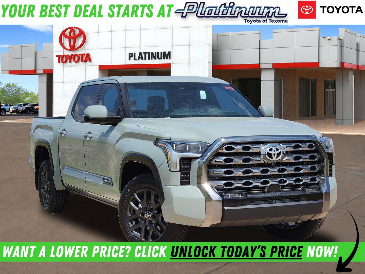 New 2026 Toyota Tundra Platinum
