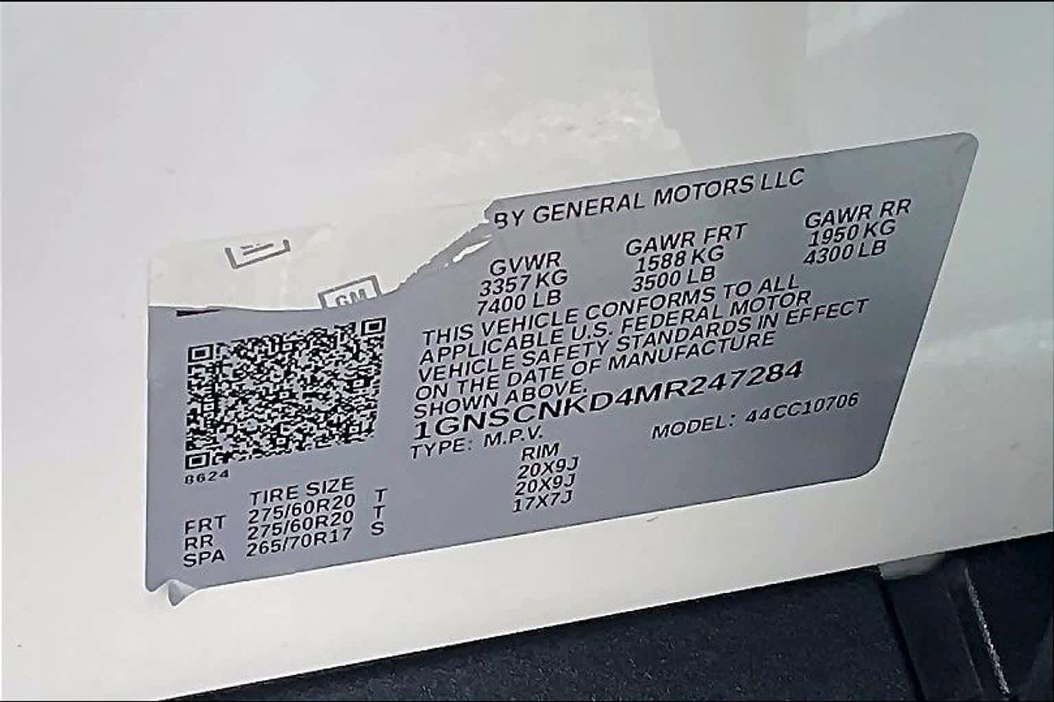 Used 2021 Chevrolet Tahoe LT w/ LT Signature Package RWD image 34