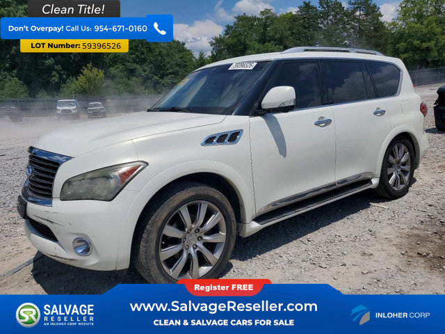 Used 2012 INFINITI QX56 4WD w/ Theater Pkg