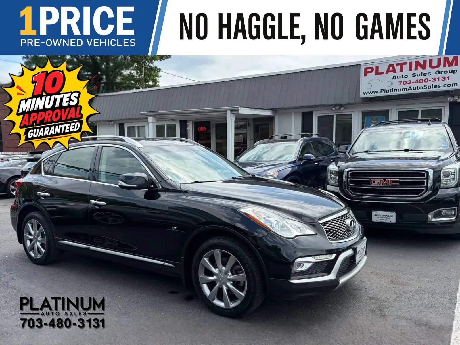 Used 2017 INFINITI QX50 2WD w/ Premium Plus Package