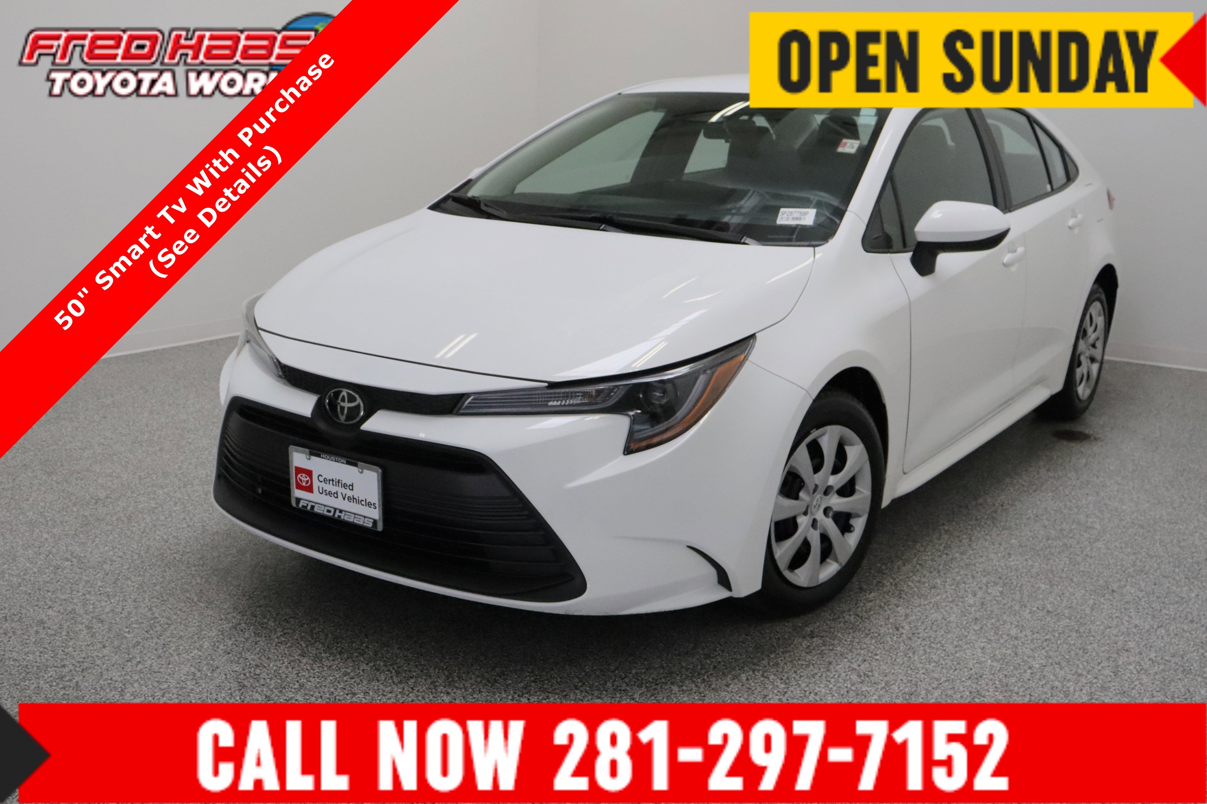 Certified 2025 Toyota Corolla LE
