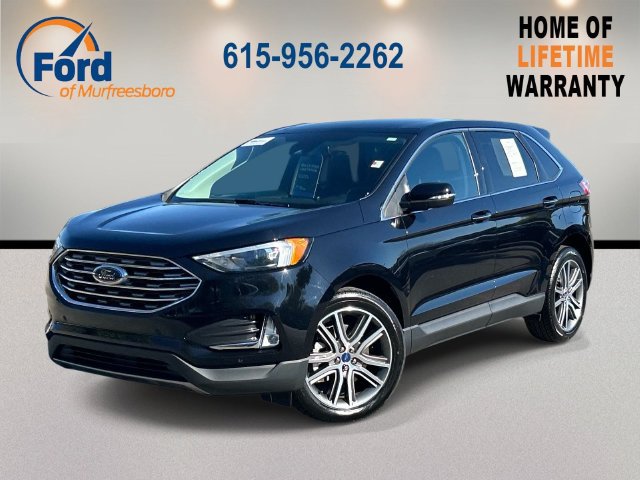 Certified 2022 Ford Edge Titanium w/ Class II Trailer Tow Package AWD/4WD image 1