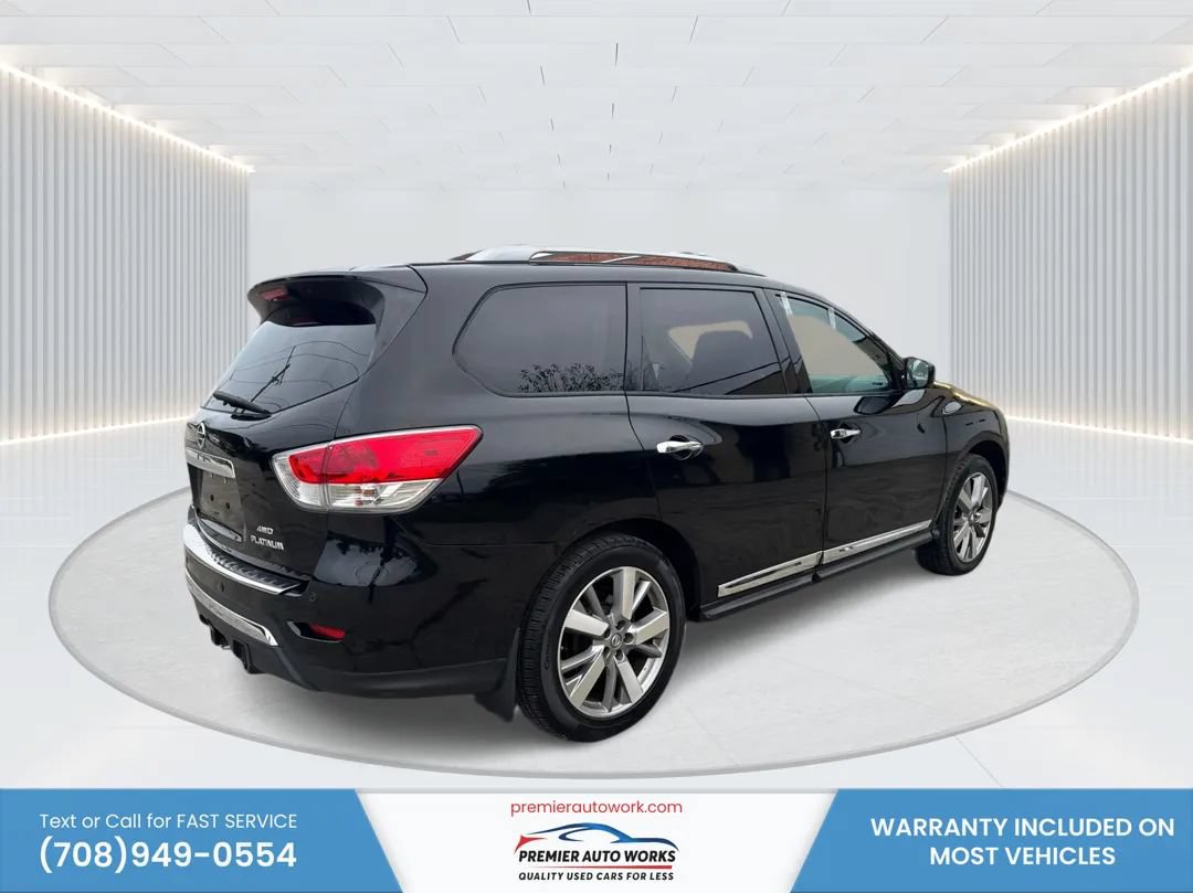 Used 2013 Nissan Pathfinder Platinum w/ Platinum Premium Pkg AWD/4WD image 4