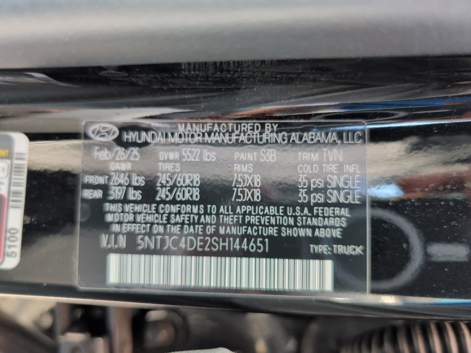 Certified 2025 Hyundai Santa Cruz SEL FWD image 35