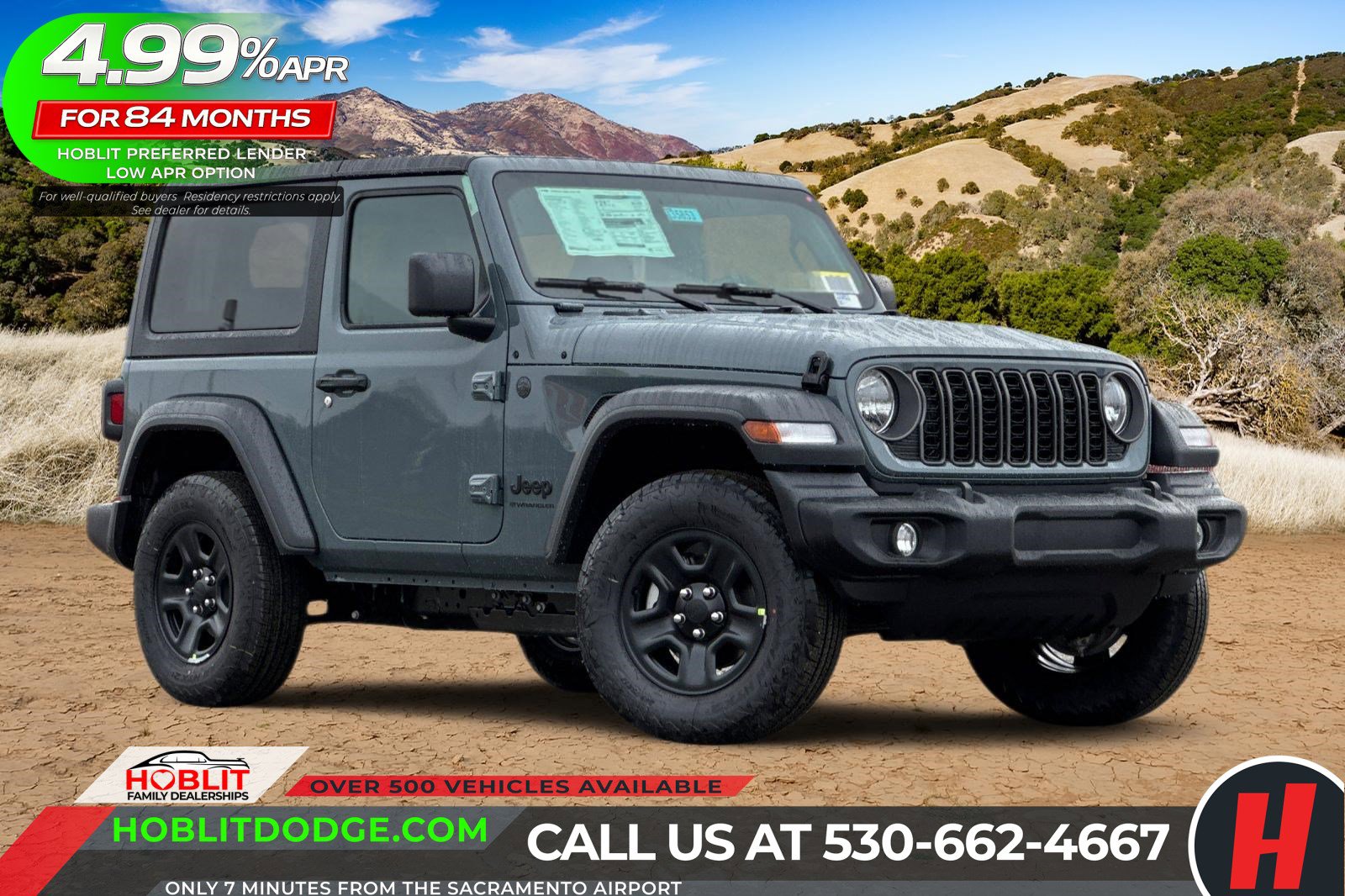 New 2026 Jeep Wrangler Sport image 1