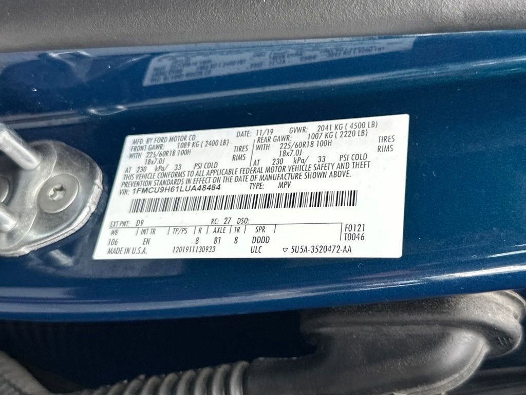 Used 2020 Ford Escape SEL image 32