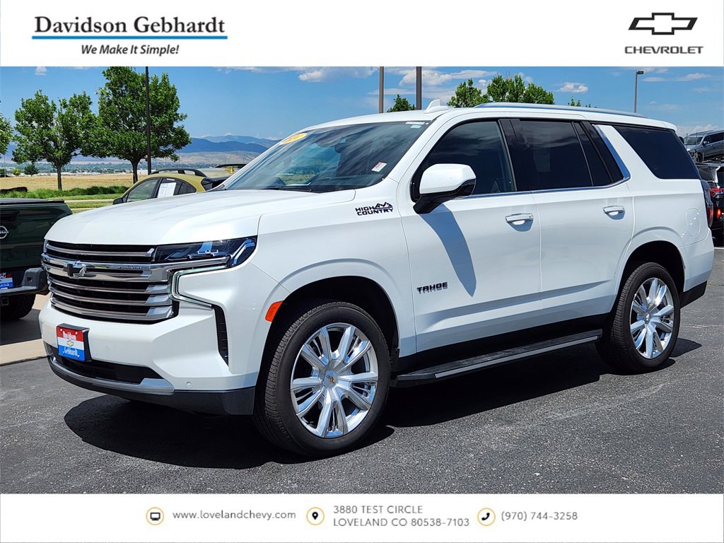 Used 2024 Chevrolet Tahoe High Country w/ Max Trailering Package
