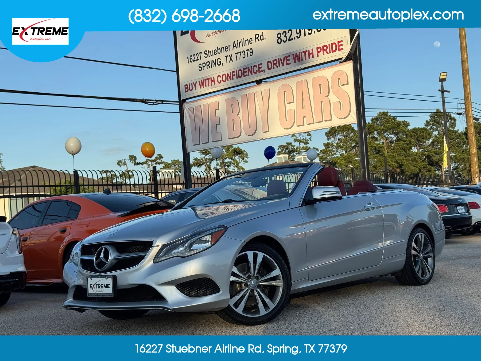 Used 2015 Mercedes-Benz E 400 Cabriolet image 1