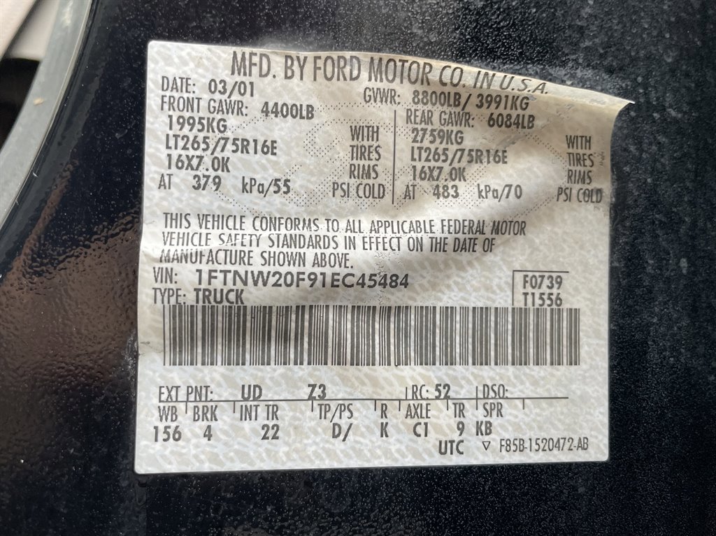 Used 2001 Ford F250 XLT RWD image 36