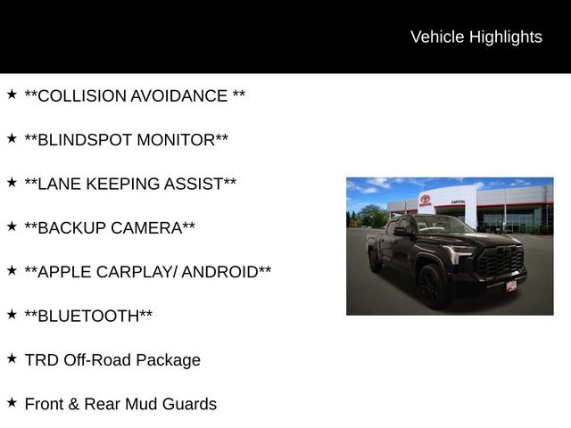 Used 2024 Toyota Tundra Limited w/ TRD Off-Road Package image 2
