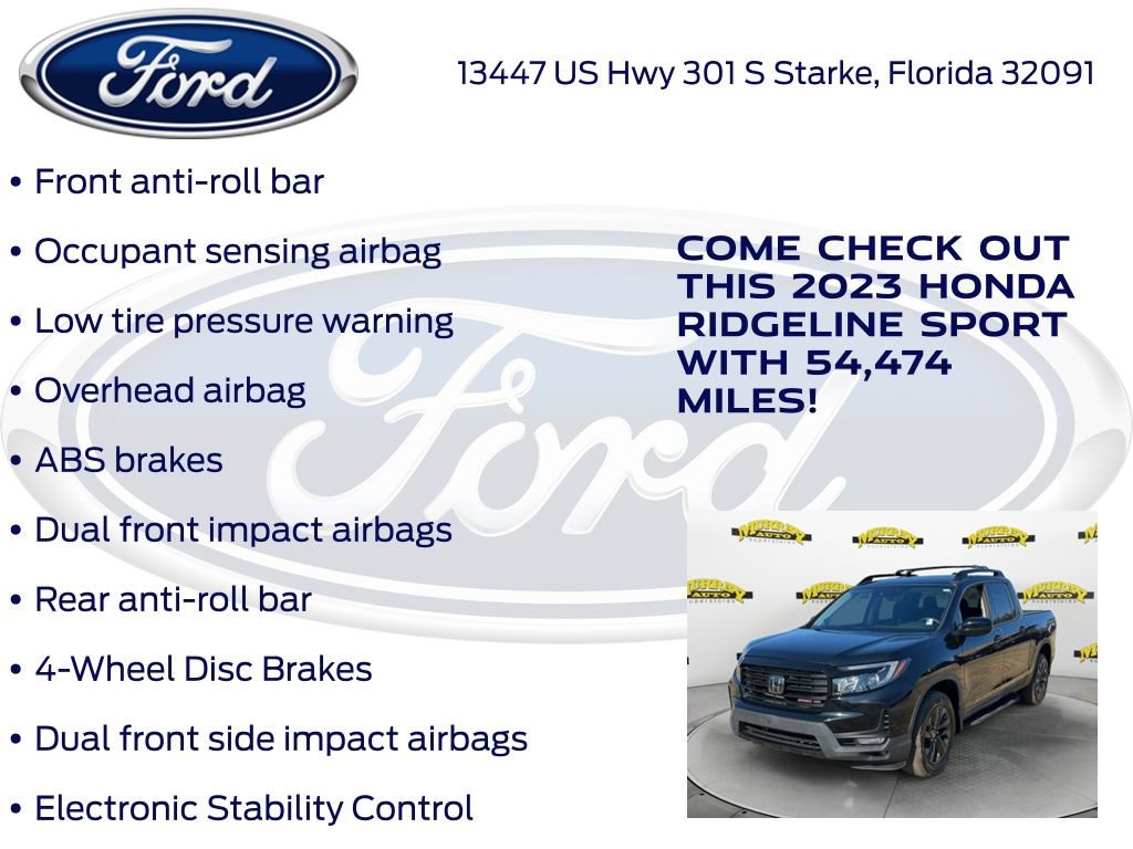 Used 2023 Honda Ridgeline Sport image 25