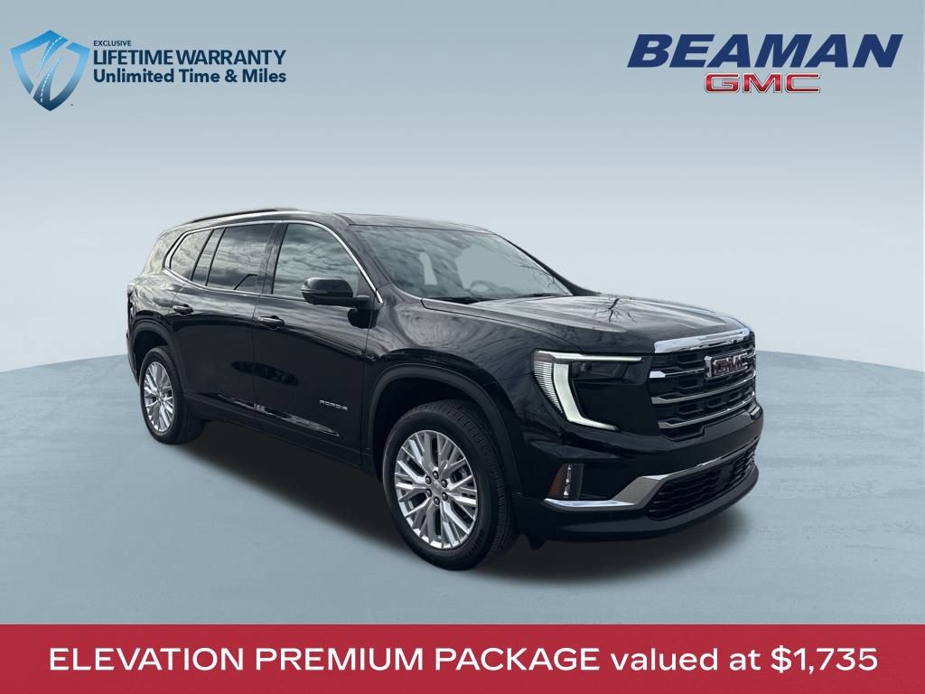 New 2026 GMC Acadia Elevation w/ Elevation Premium Package