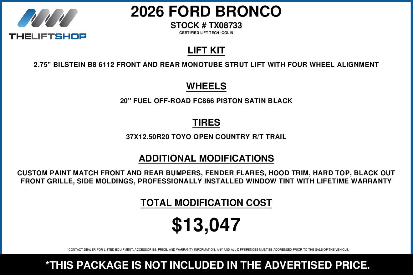 Used 2026 Ford Bronco Outer Banks image 2
