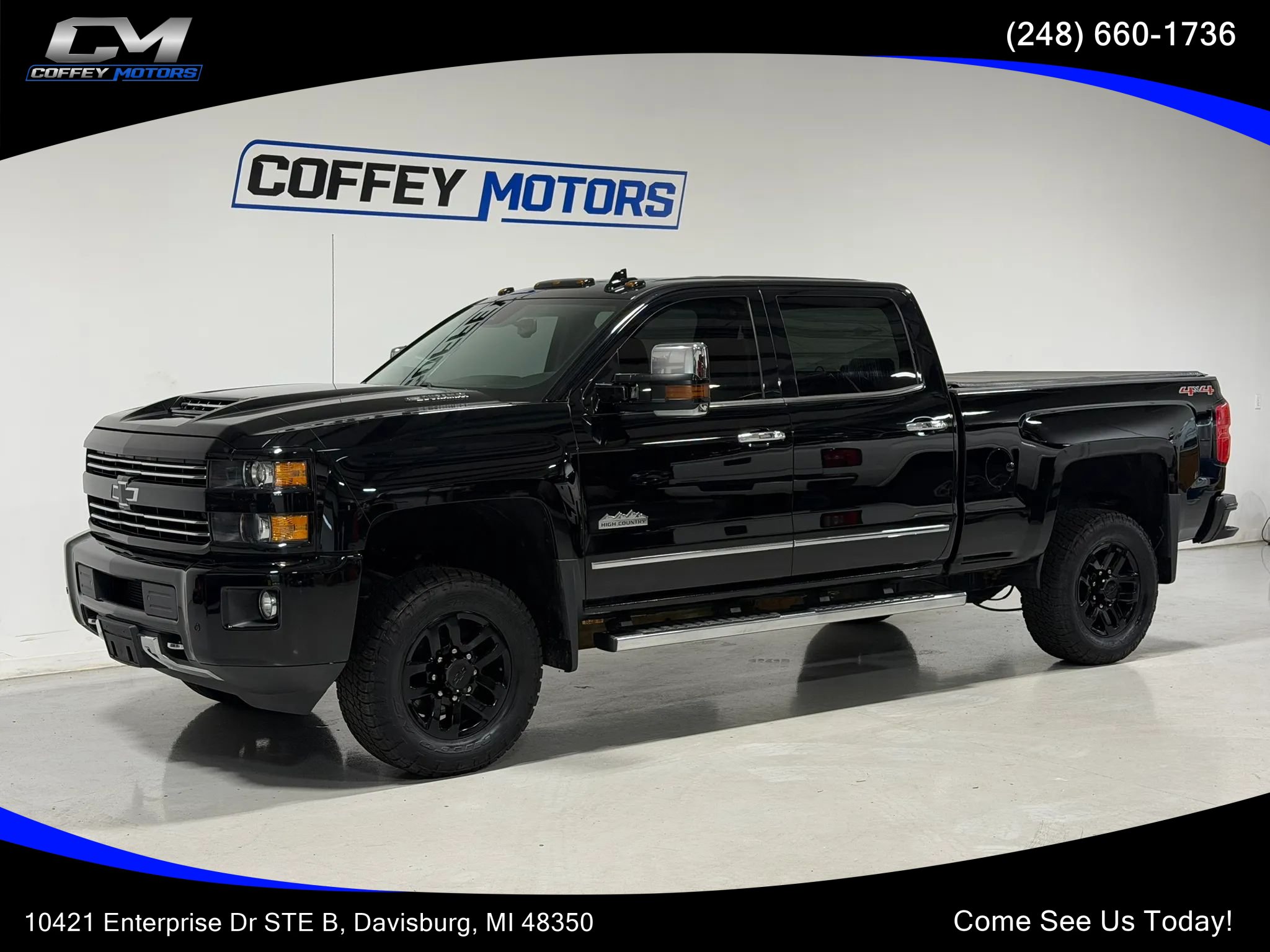 Used 2017 Chevrolet Silverado 3500 High Country w/ Duramax Plus Package AWD/4WD image 1