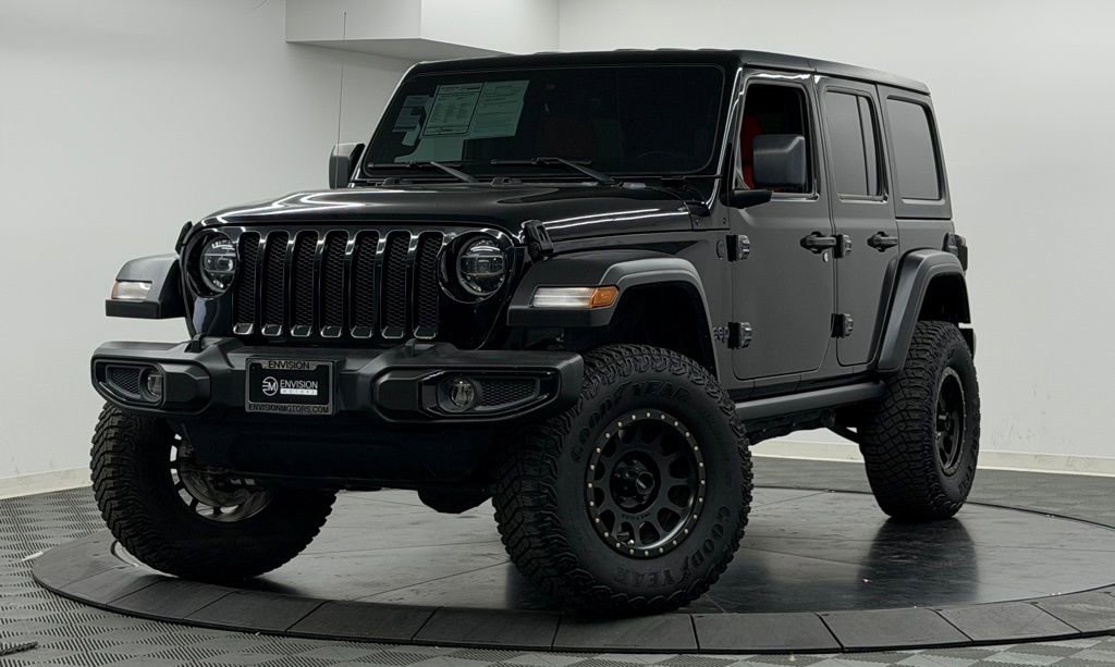 Used 2021 Jeep Wrangler Unlimited Sport image 2