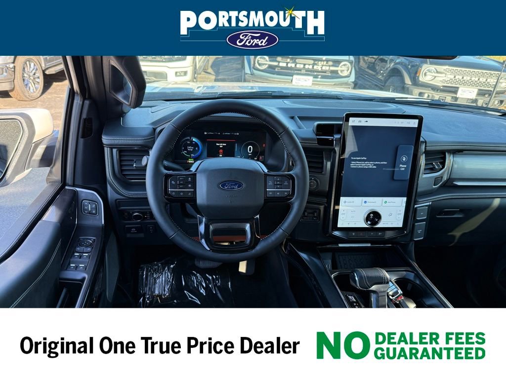 New 2025 Ford F150 Lightning Platinum w/ Dark Elements Package image 7