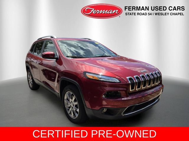 Certified 2017 Jeep Cherokee Limited