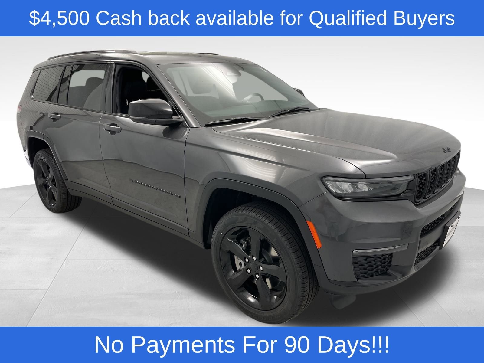 New 2025 Jeep Grand Cherokee L Limited w/ Black Appearance Package