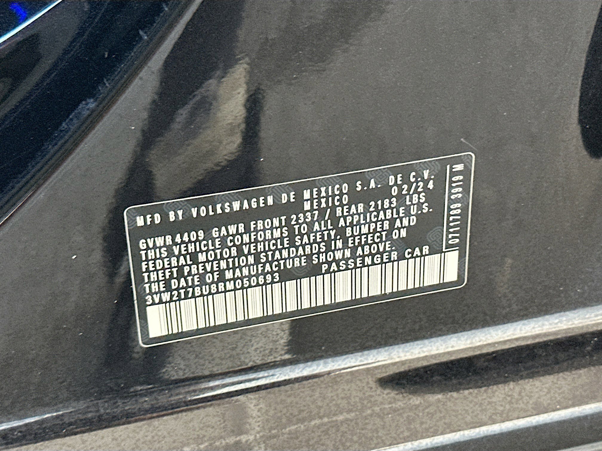 Used 2024 Volkswagen Jetta GLI Autobahn w/ GLI Black Package image 34