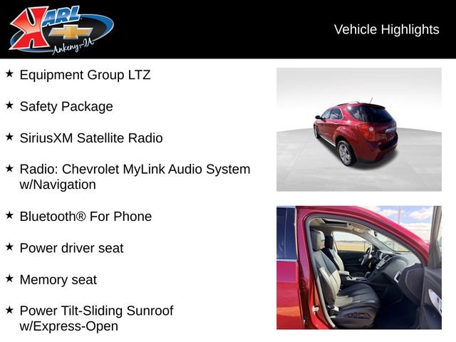 Used 2015 Chevrolet Equinox LTZ video 2