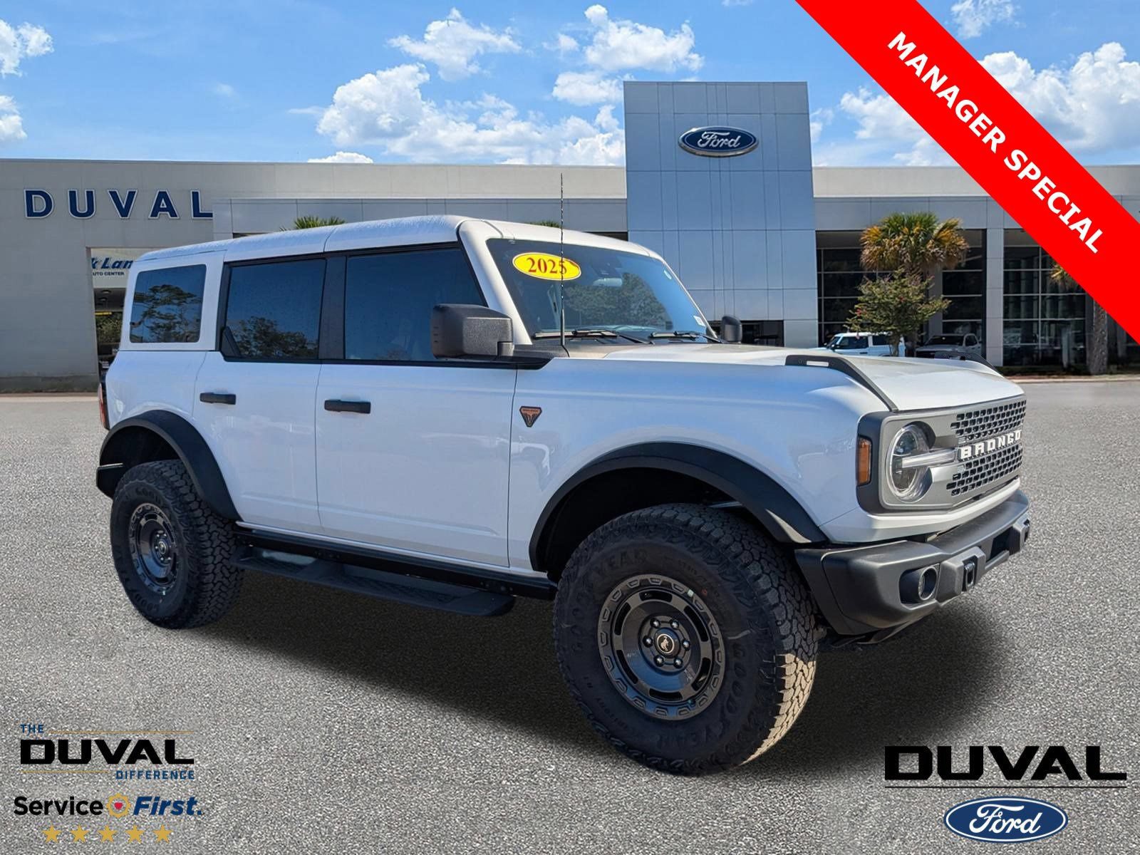 New 2025 Ford Bronco Badlands w/ Sasquatch Package