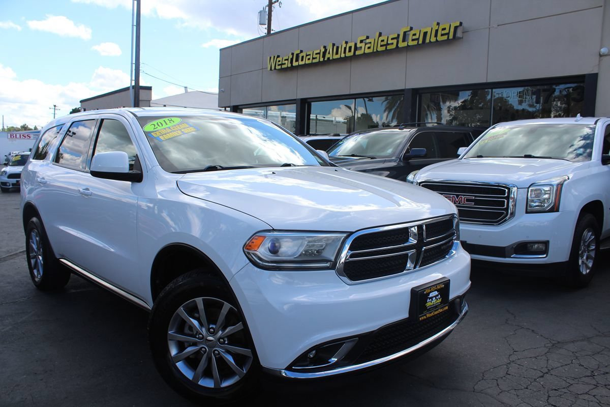 Used 2018 Dodge Durango SXT w/ 3rd Row Seating Group AWD/4WD image 36