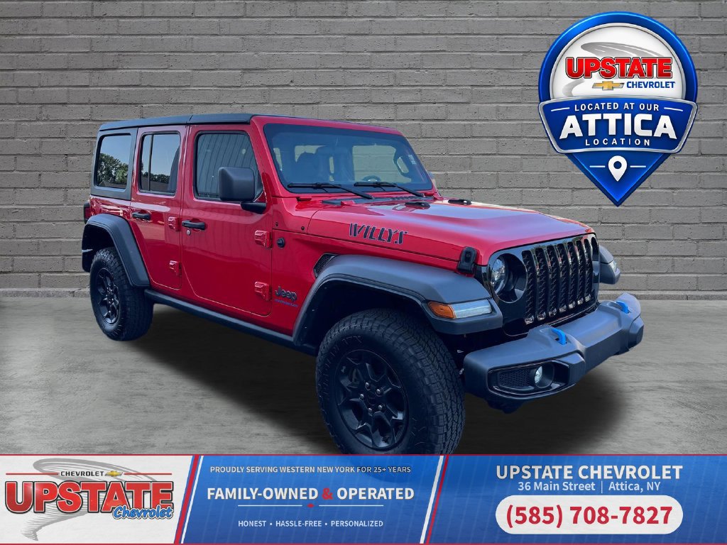 Used 2023 Jeep Wrangler Unlimited w/ Cold Weather Group AWD/4WD 360° Tour